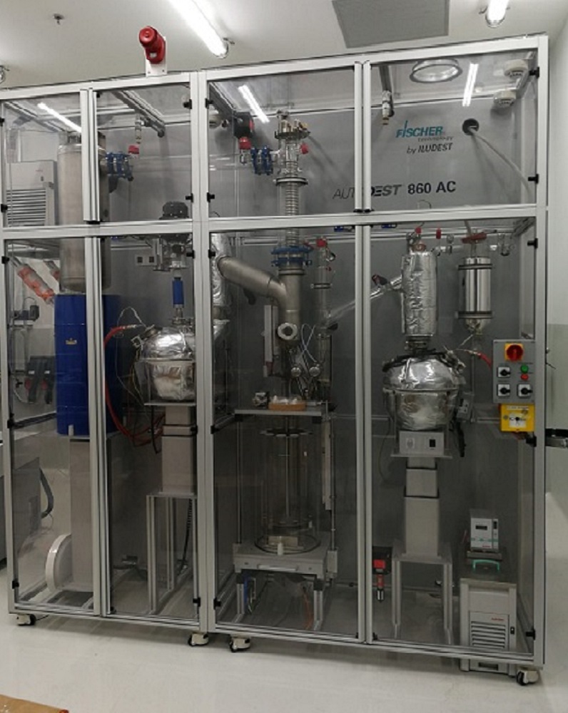 Destillationsanlage ILUDEST FISCHER® AUTODEST® 800 AC/HV - 6/6 ltr according to ASTM D5236 ILUDEST FISCHER® AUTODEST® 800 AC/HV - 6/6 ltr according to ASTM D5236