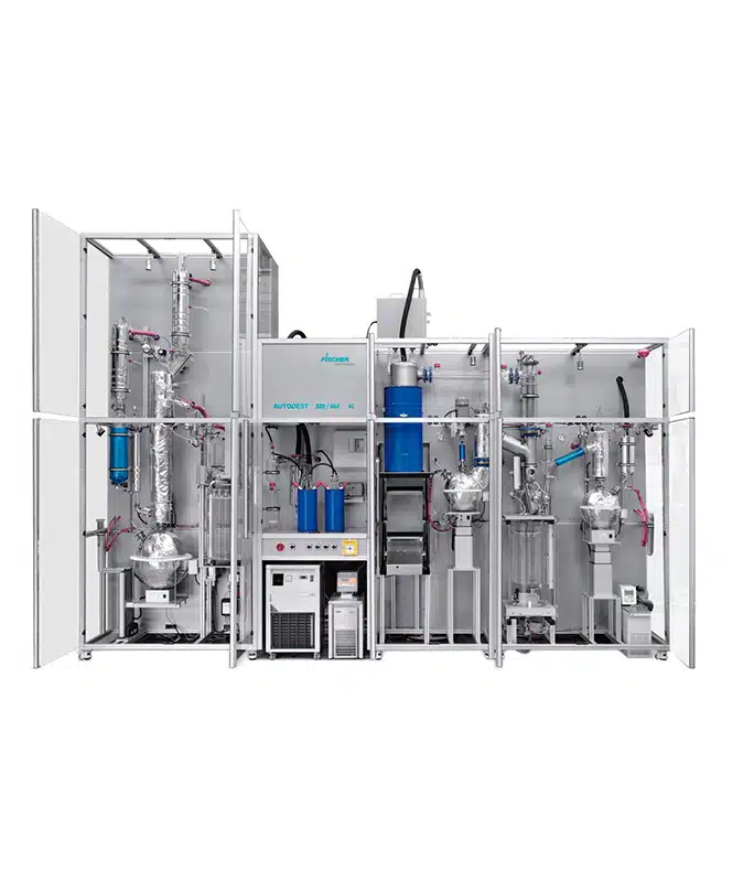 TBP & Potstill distillation in one system